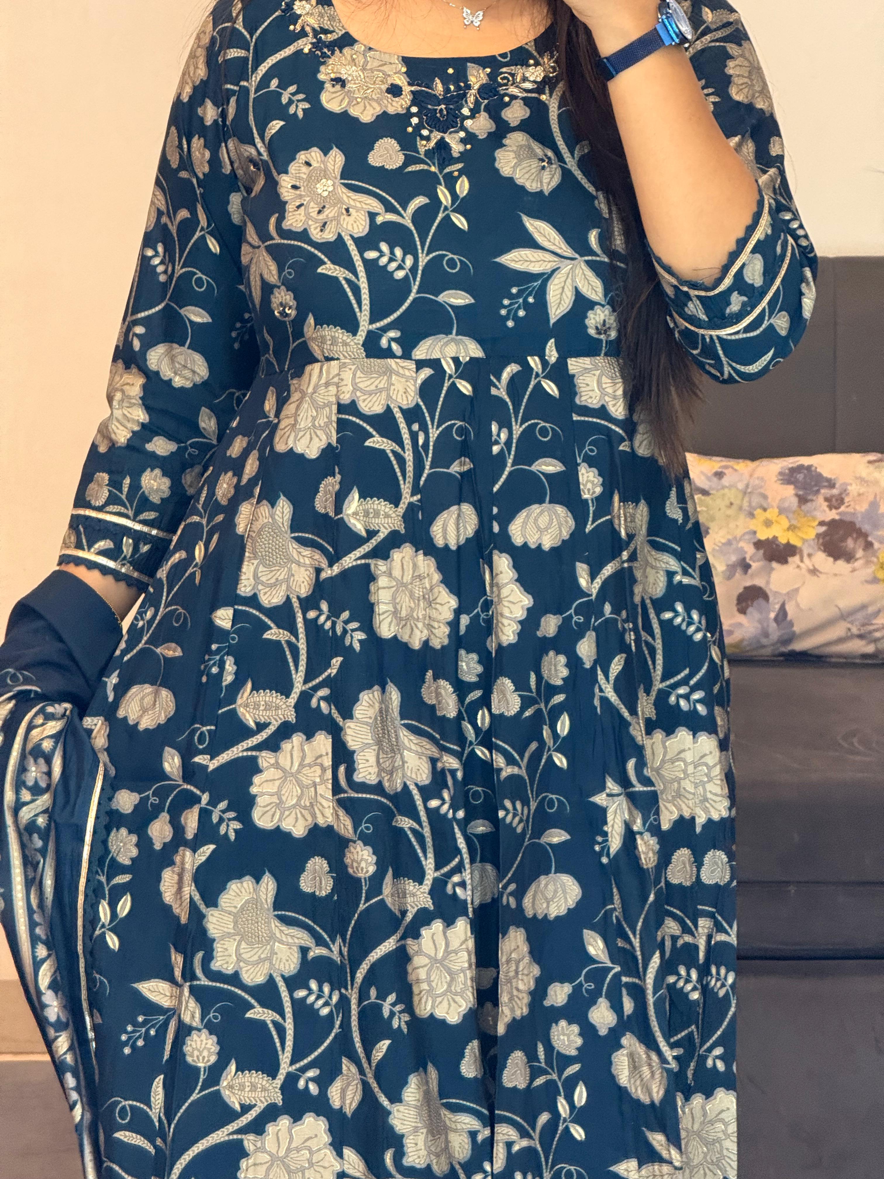 Royal Navy Blue (ANARKALI )