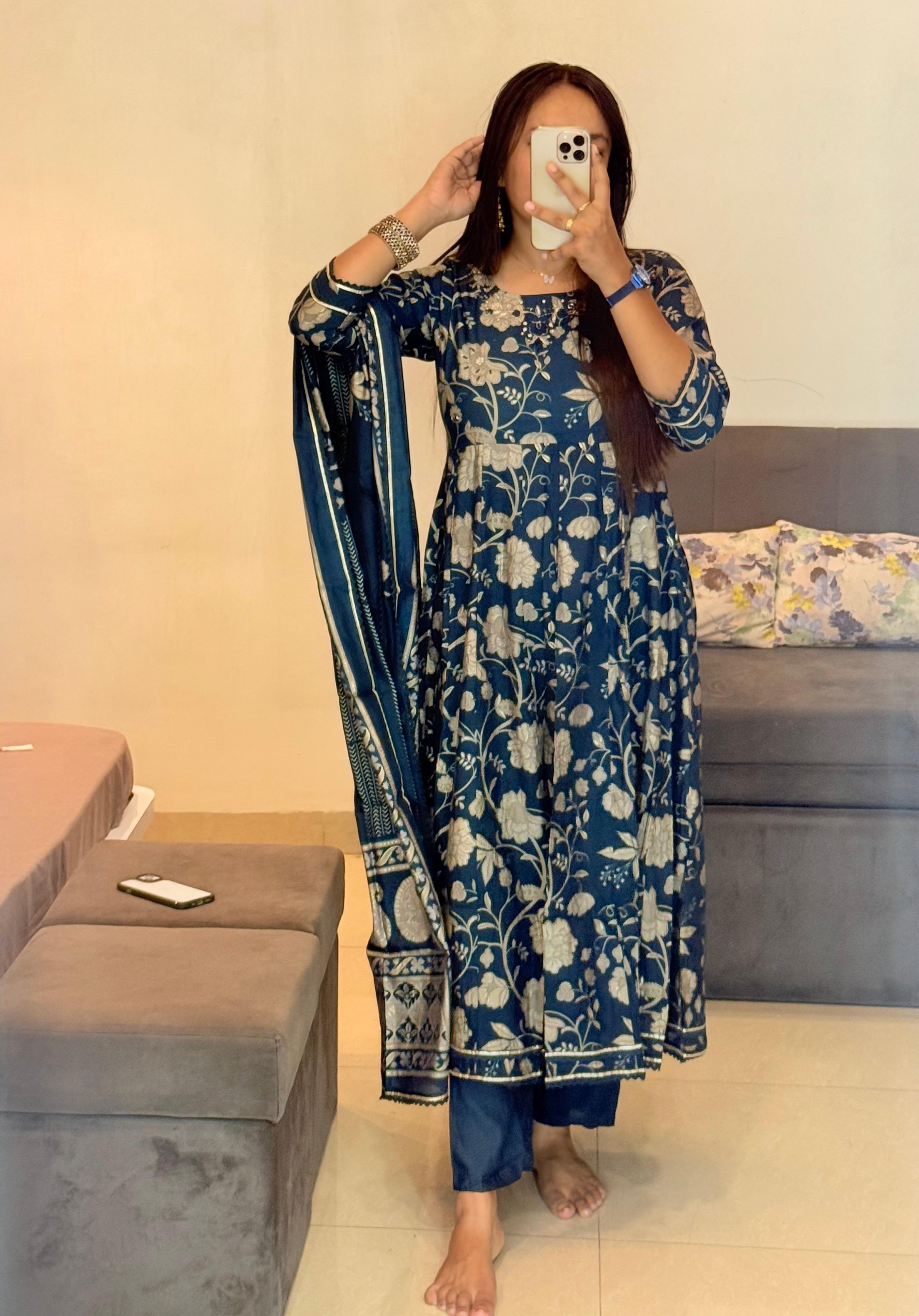 Royal Navy Blue (ANARKALI )